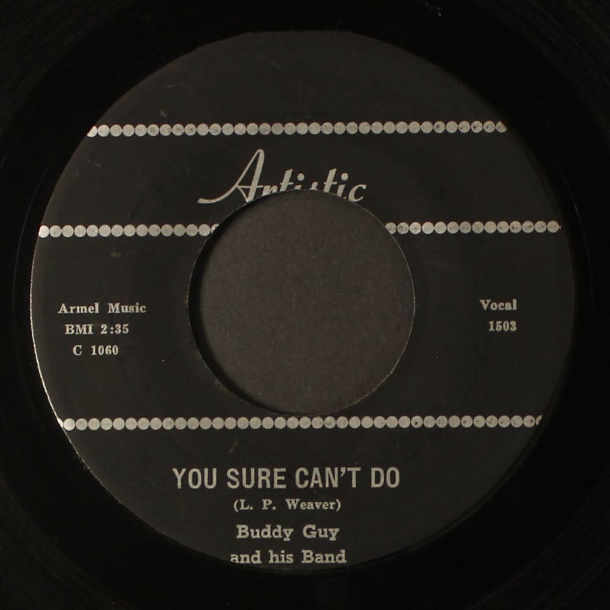 you sure can't do / this is the end by BUDDY GUY