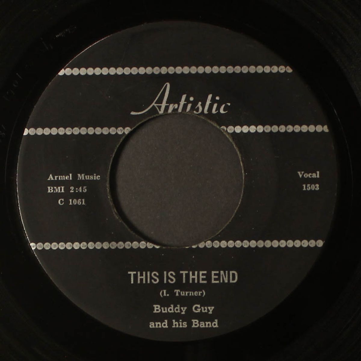 you sure can't do / this is the end by BUDDY GUY