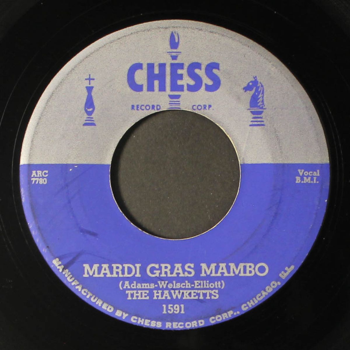 mardi gras mambo / your time's up by HAWKETTS