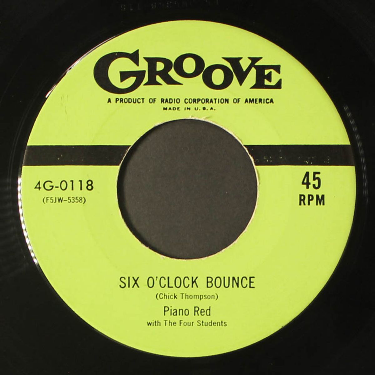 six o'clock bounce / goodbye by PIANO RED