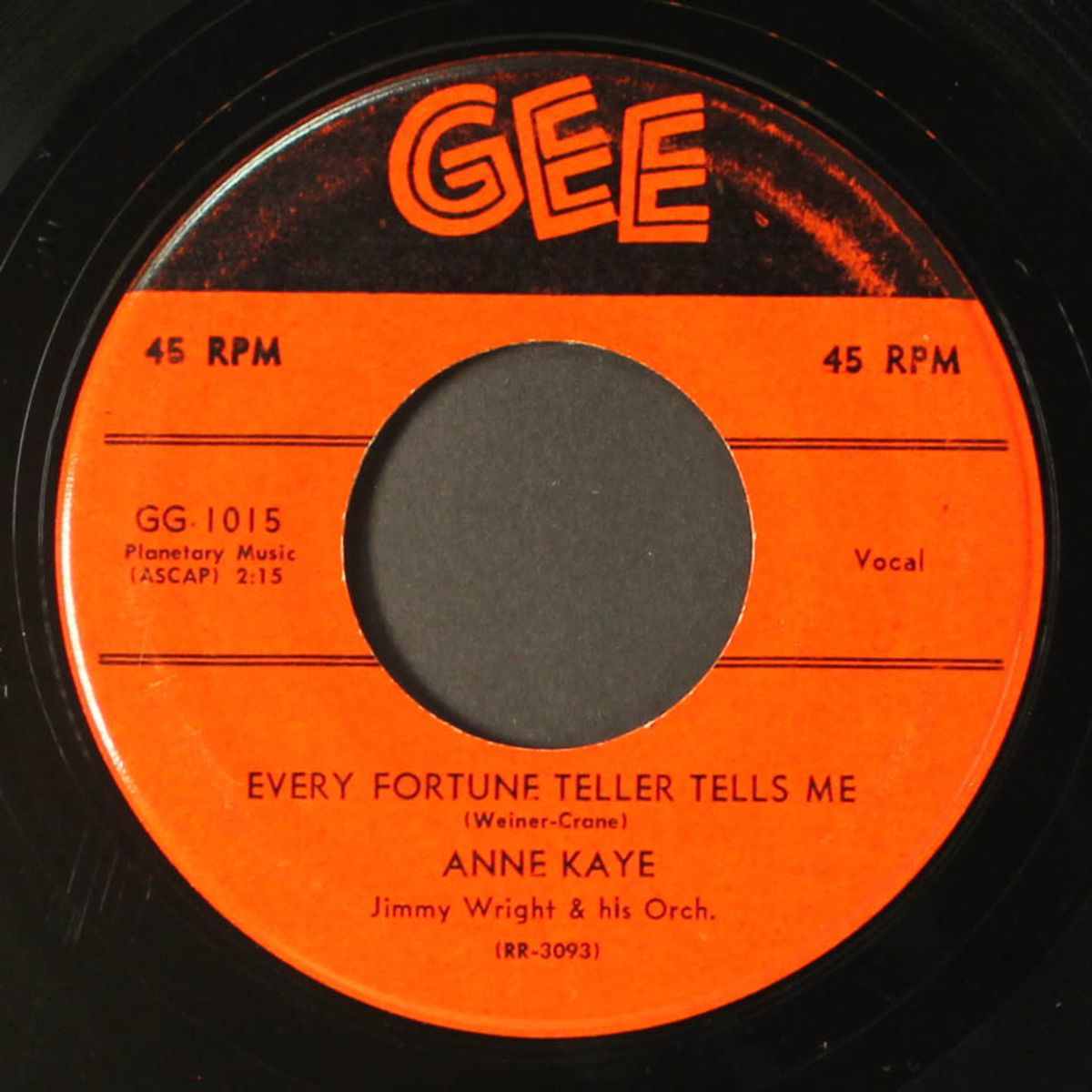 dilly dally darling / every fortune teller tells me by ANNE KAYE