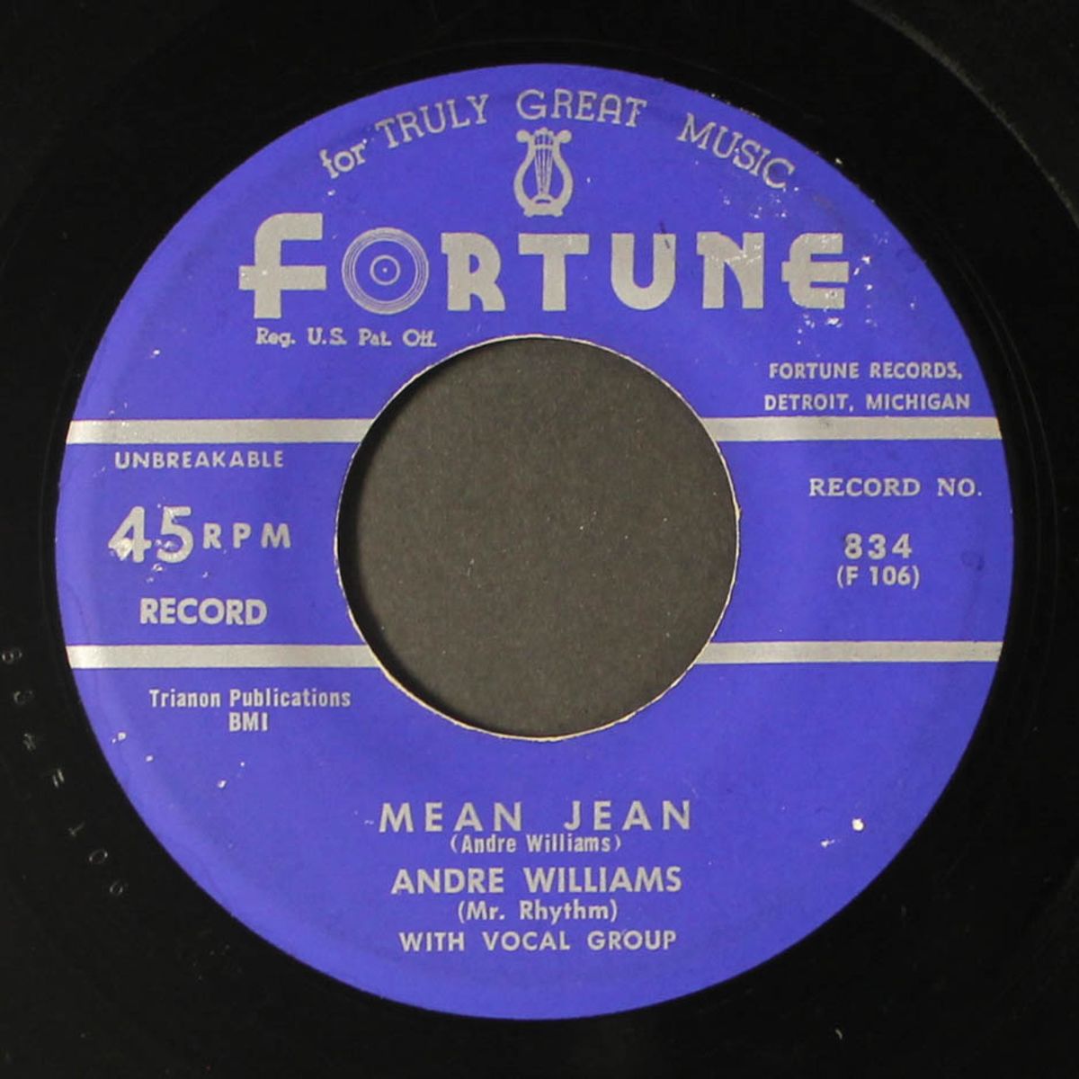 you are my sunshine / mean jean by ANDRE WILLIAMS & GROUP