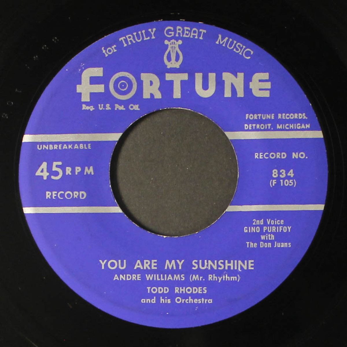 you are my sunshine / mean jean by ANDRE WILLIAMS & GROUP
