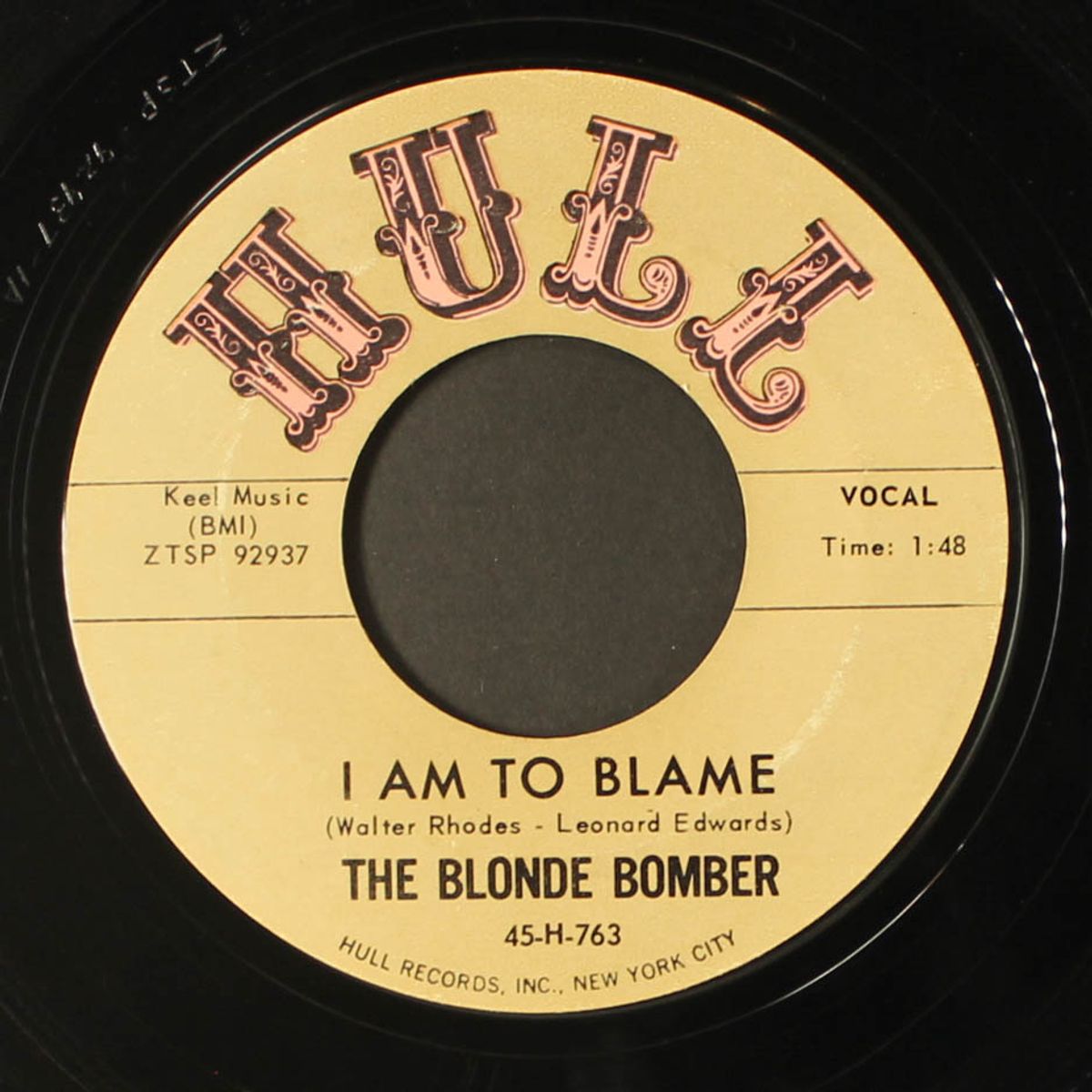 strollie bun / i am to blame by BLONDE BOMBER