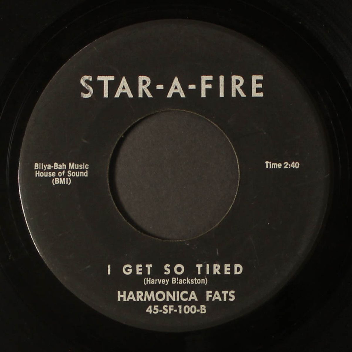 tore up / i get so tired by HARMONICA FATS