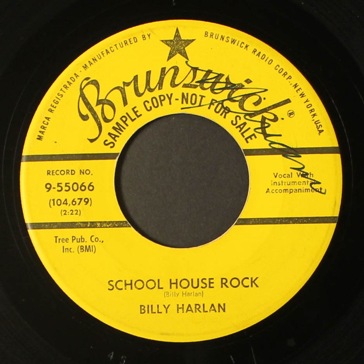 i wanna bop / school house rock by BILLY HARLAN