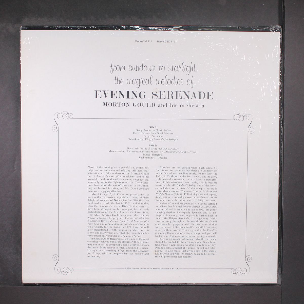 evening serenade by MORTON GOULD