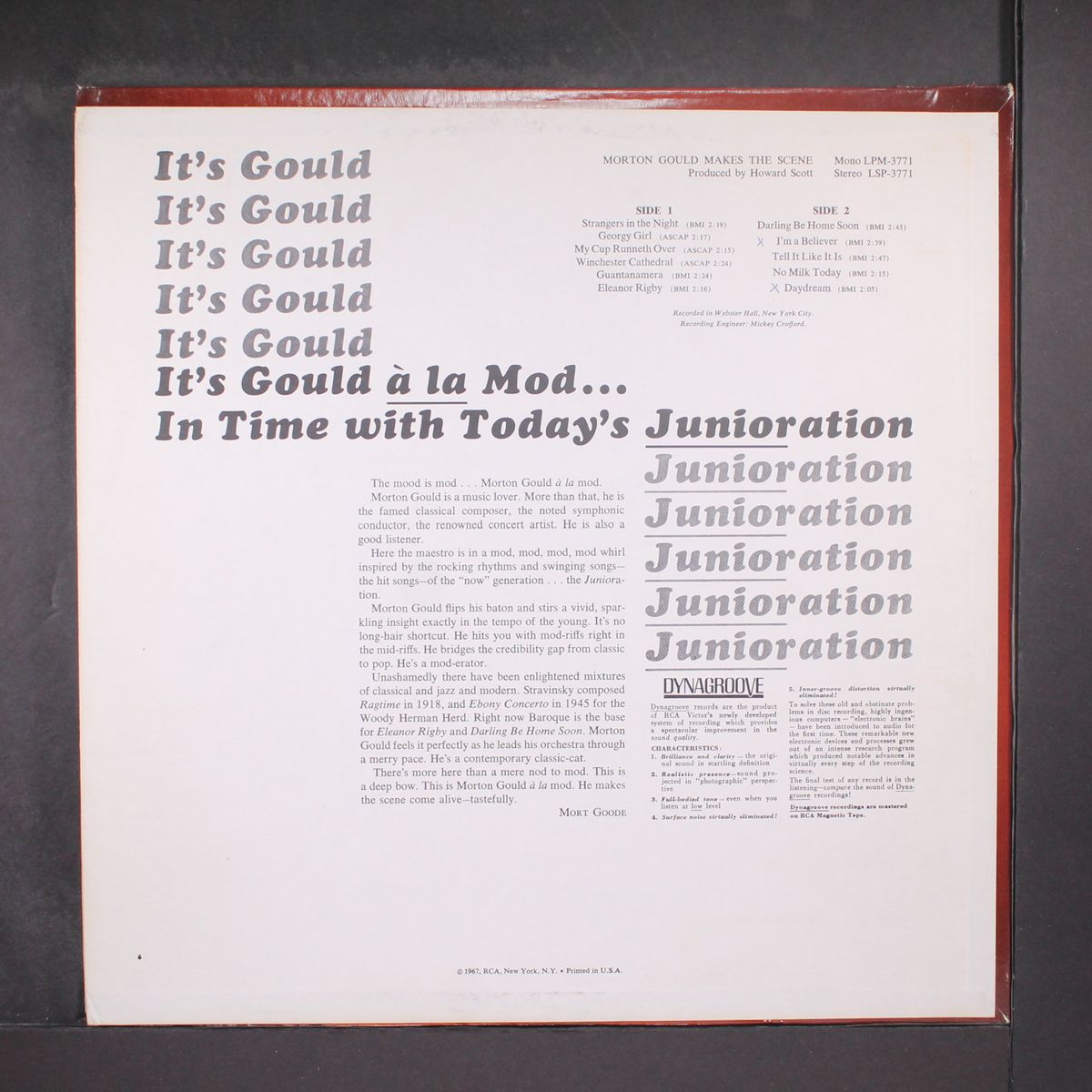 makes the scene by MORTON GOULD