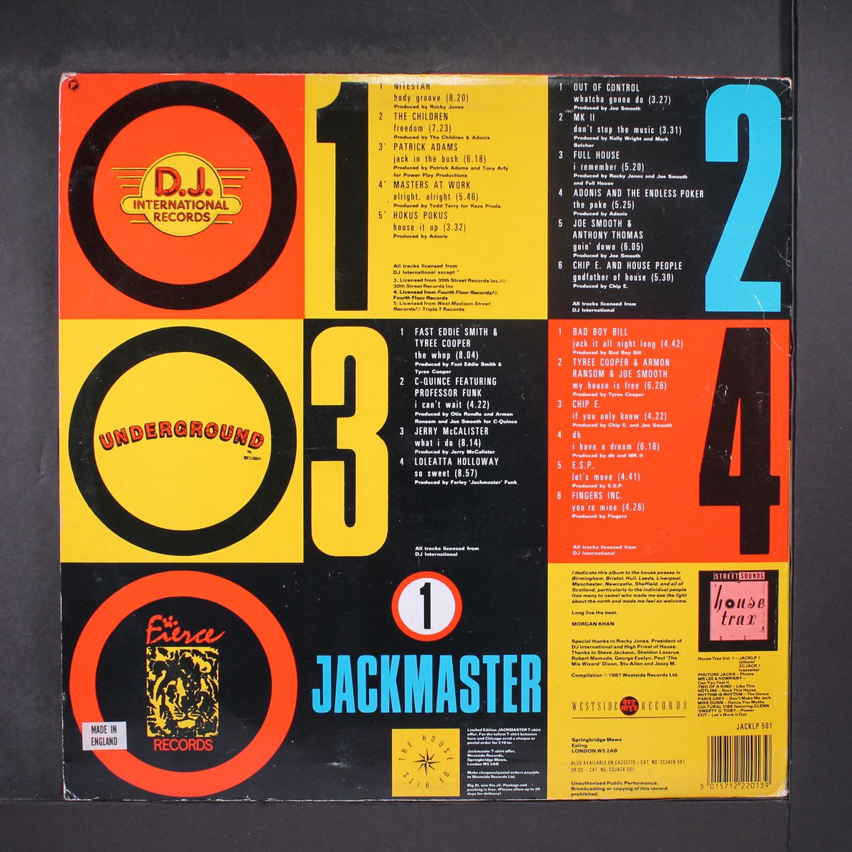 jackmaster 1 by VARIOUS