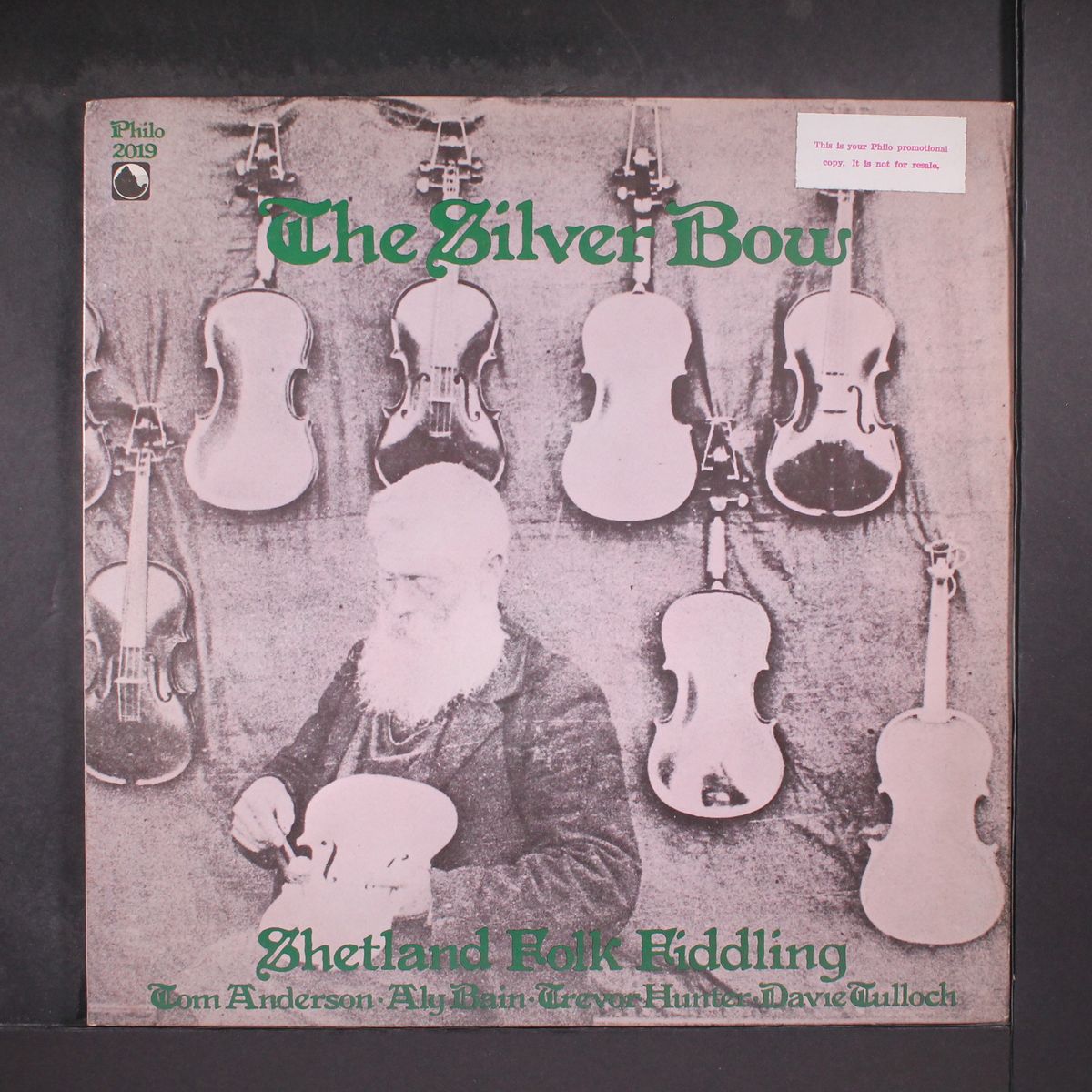 the silver bow: shetland folk fiddling by TOM ANDERSON & OTHERS