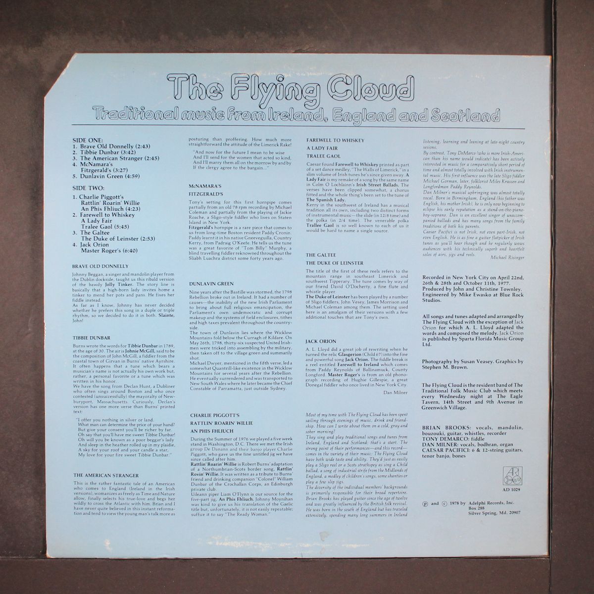 traditional music from ireland, england & scotland by FLYING CLOUD