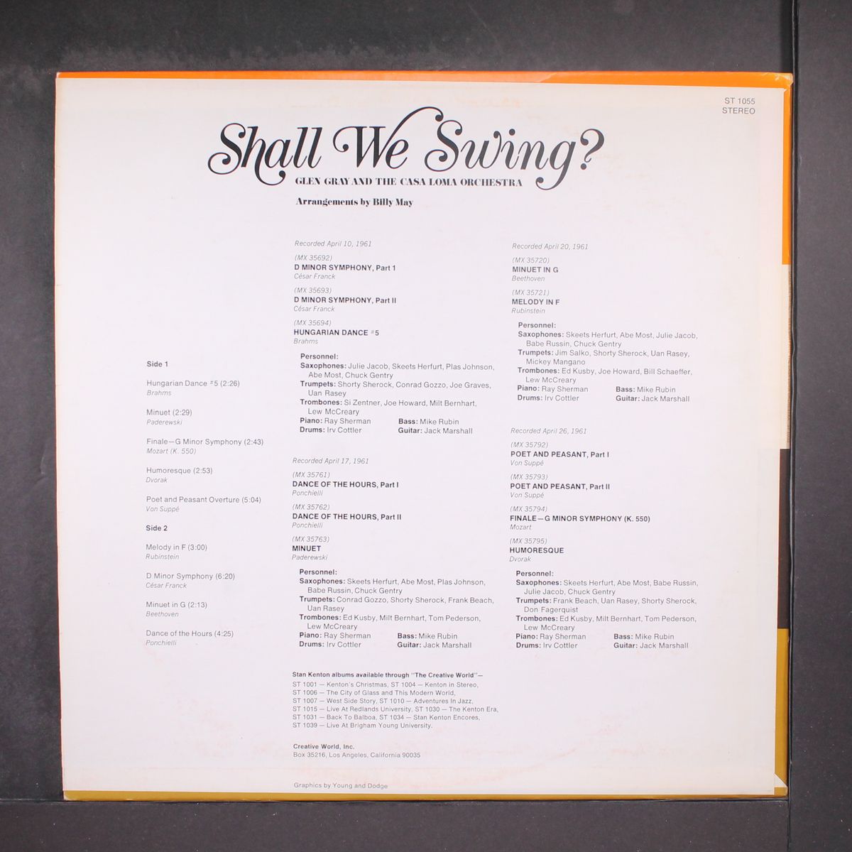 shall we swing? by GLEN GRAY & CASA LOMA ORCHESTRA