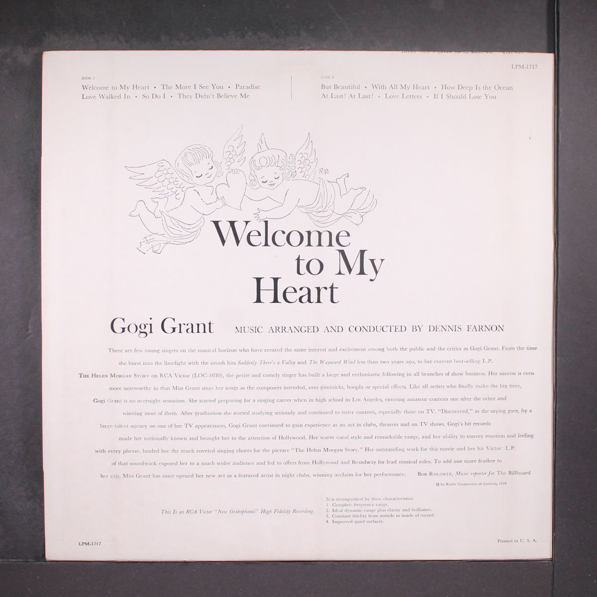welcome to my heart by GOGI GRANT