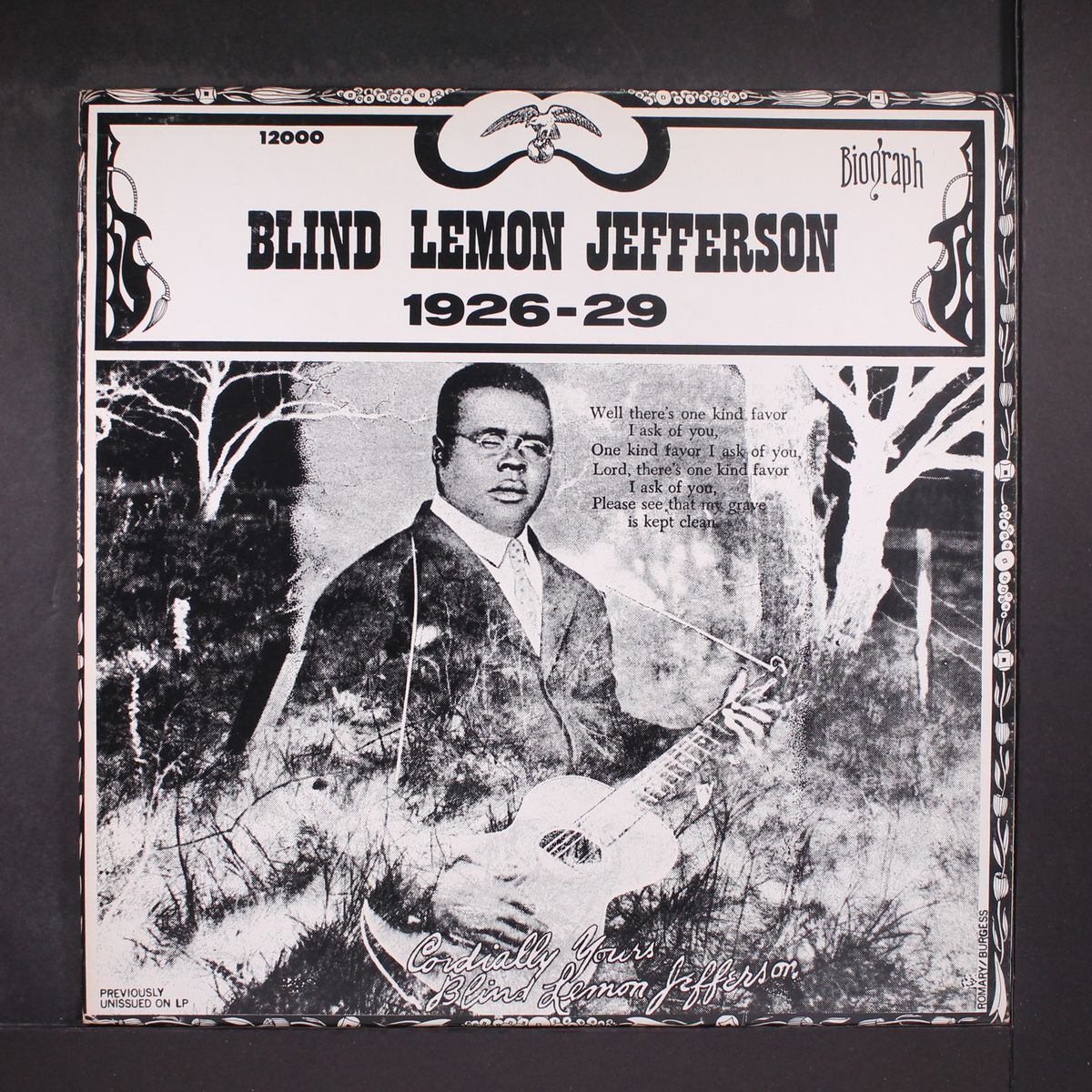 1926-29 by BLIND LEMON JEFFERSON