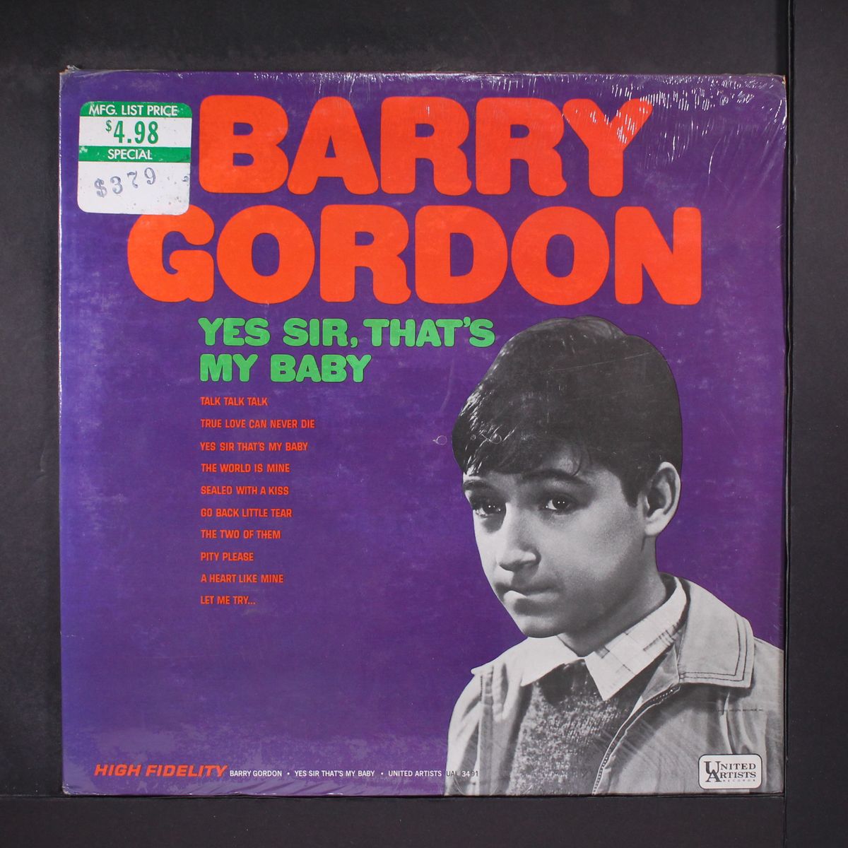 yes sir, that's my baby by BARRY GORDON