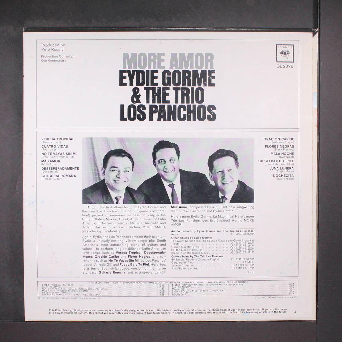 more amor by EYDIE GORME