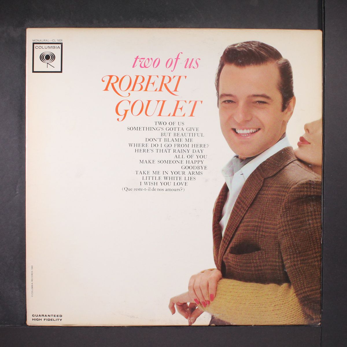 two of us by ROBERT GOULET