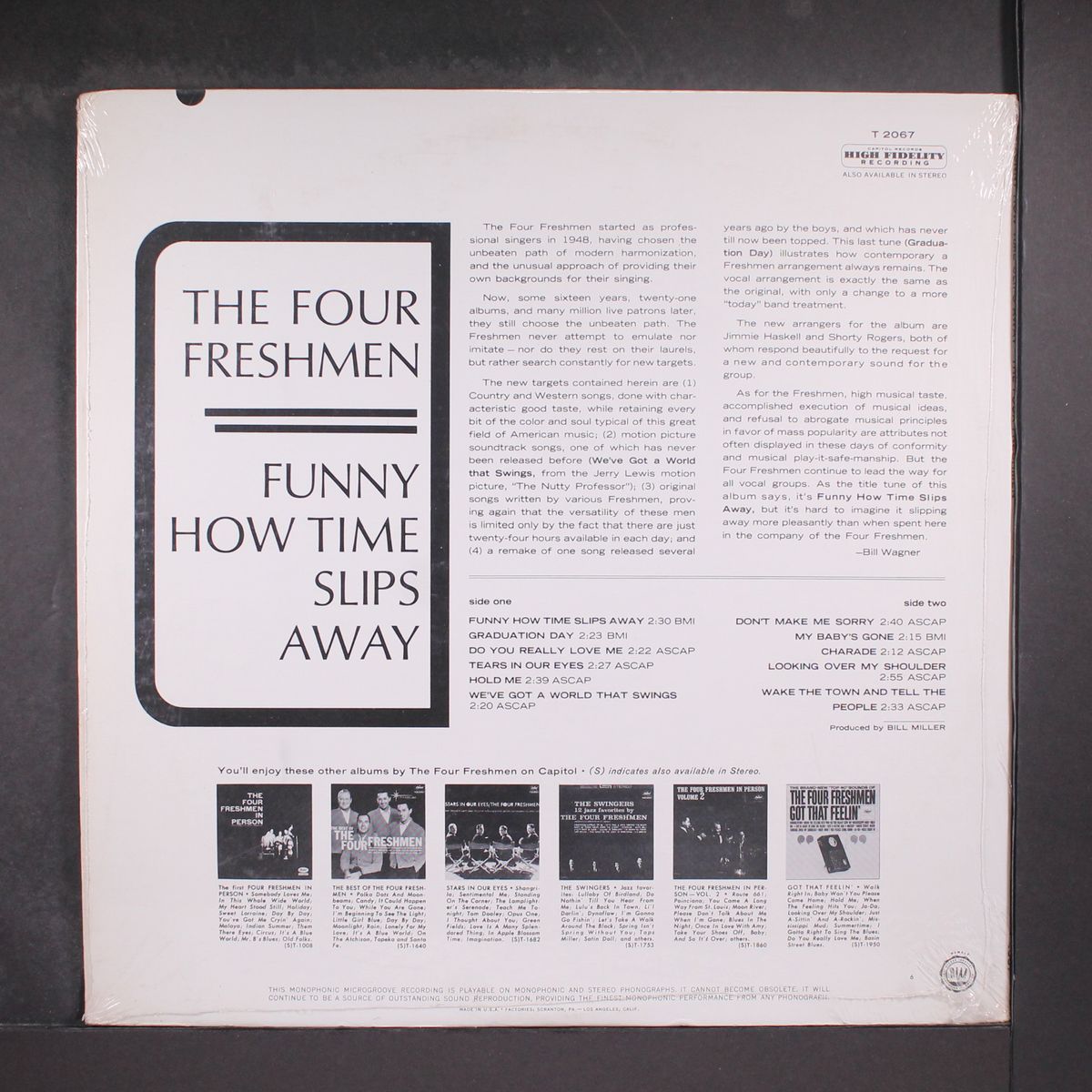 funny how time slips away by FOUR FRESHMEN