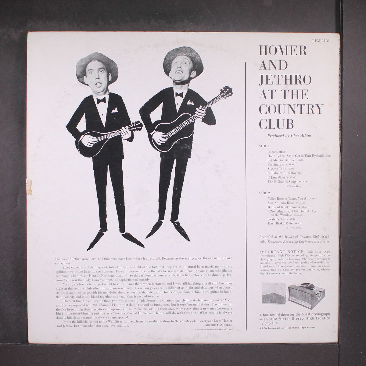 at the country club by HOMER & JETHRO