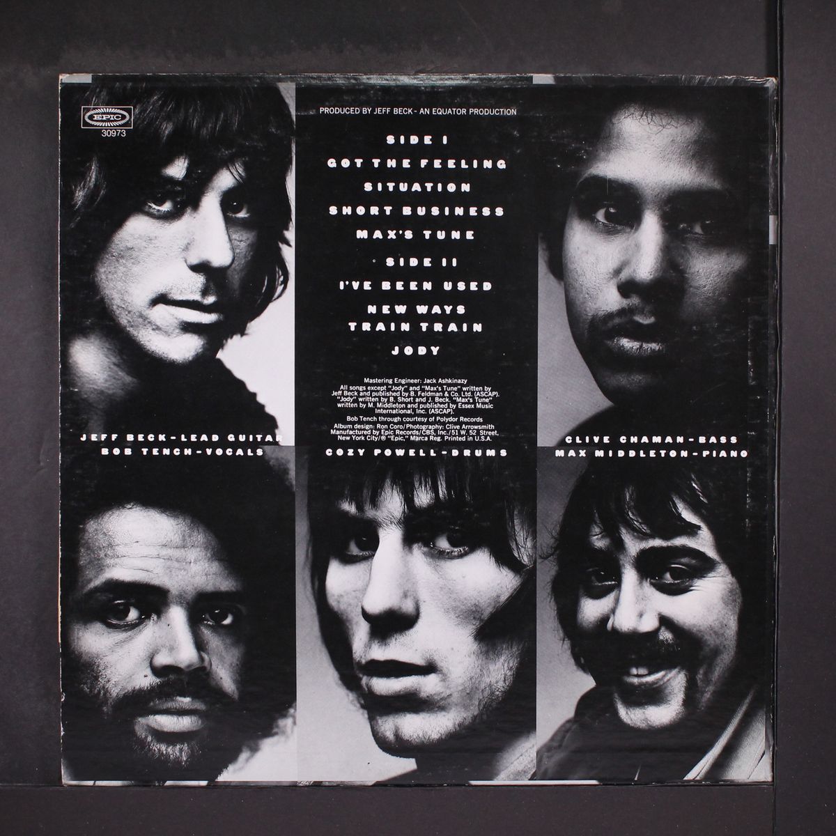 rough and ready by JEFF BECK