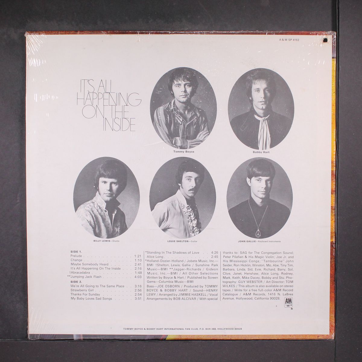 it's all happening on the inside by TOMMY BOYCE & BOBBY HART