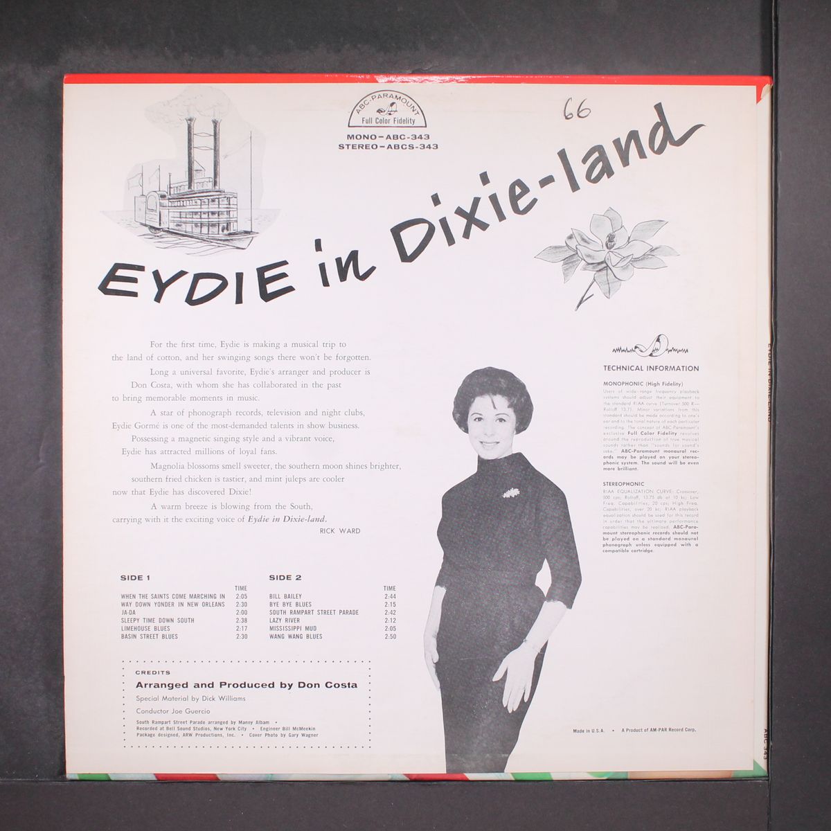 eydie in dixie-land by EYDIE GORME