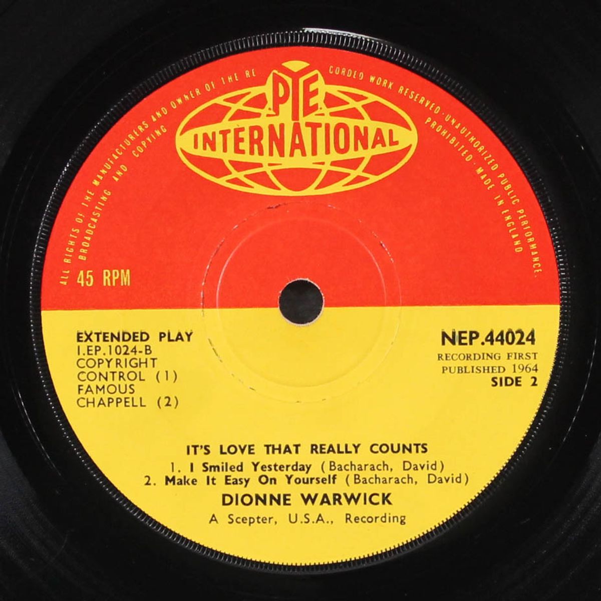 it's love that really counts by DIONNE WARWICK