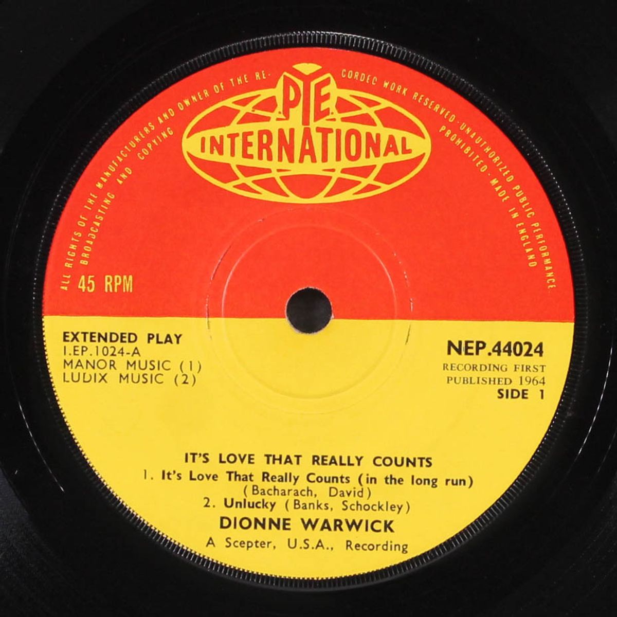 it's love that really counts by DIONNE WARWICK