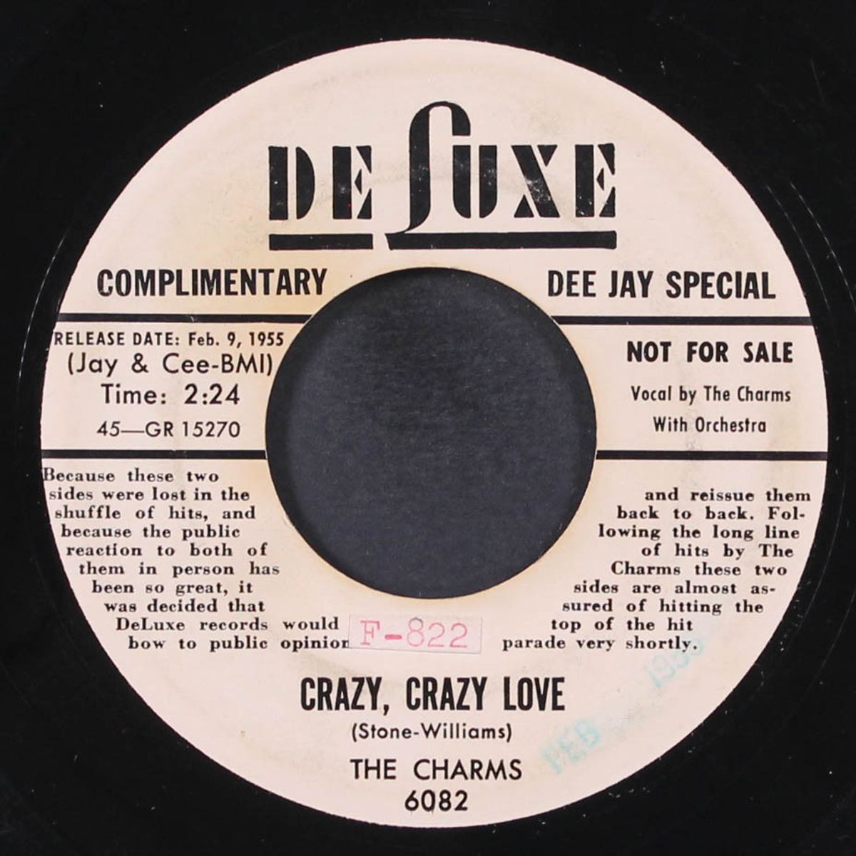 crazy, crazy love / whadaya want? by CHARMS