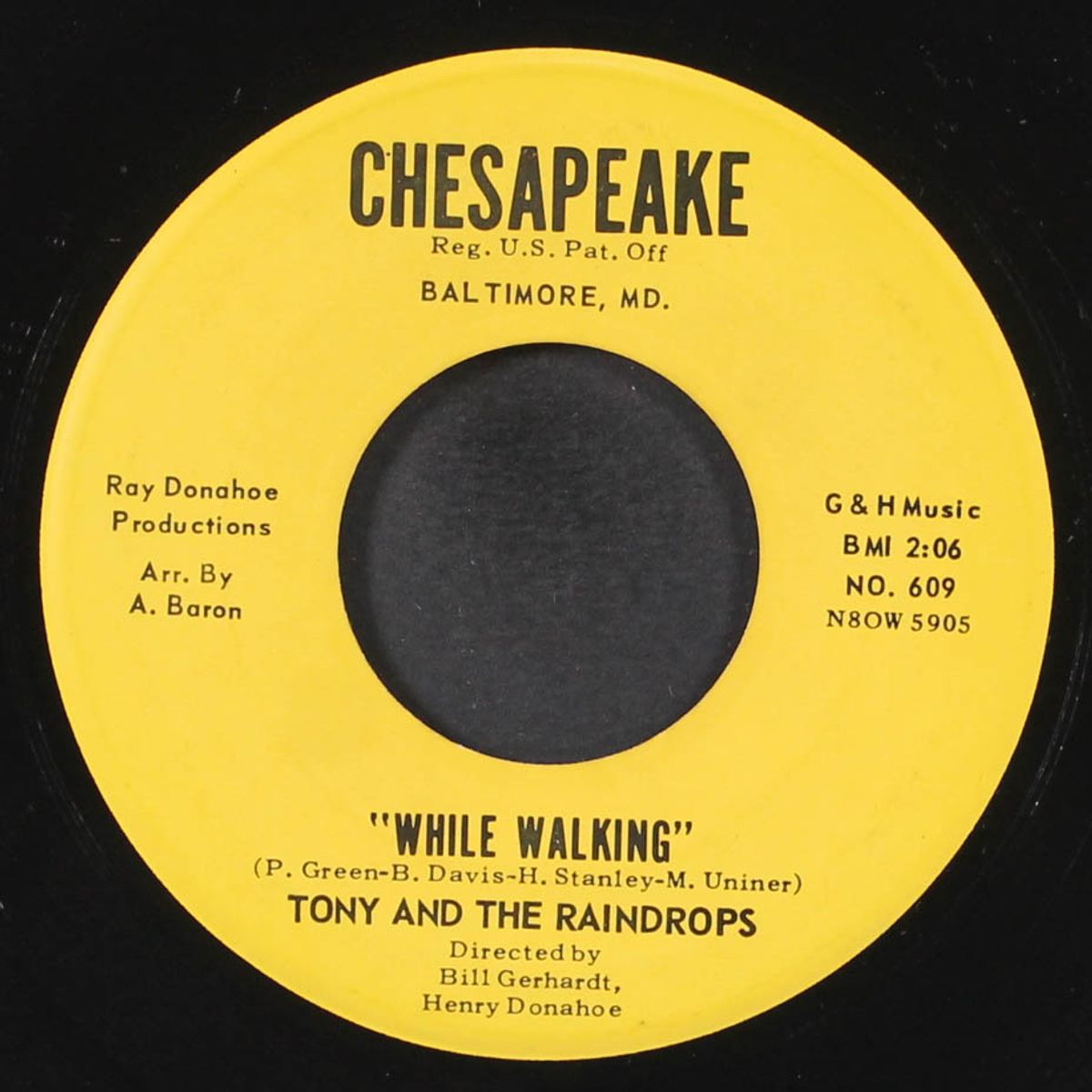 while walking / our love is over by TONY & RAINDROPS