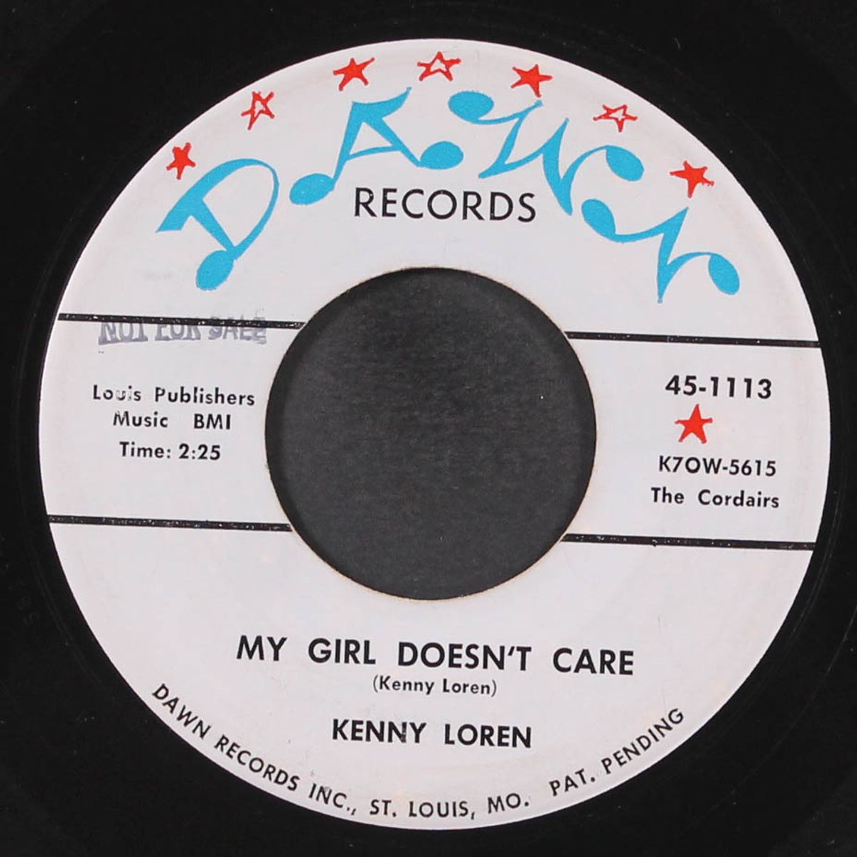 brenda / my girl don't care by KENNY LOREN