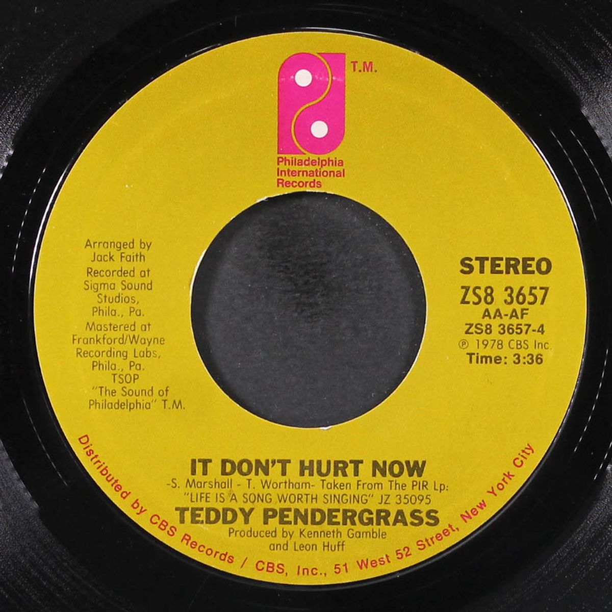 only you / it don't hurt now by TEDDY PENDERGRASS