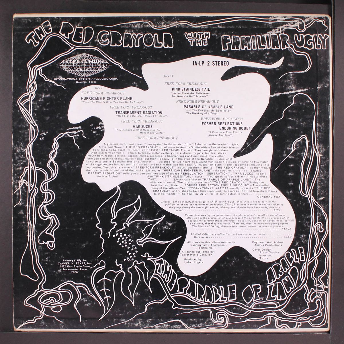 the parable of arable land by RED KRAYOLA