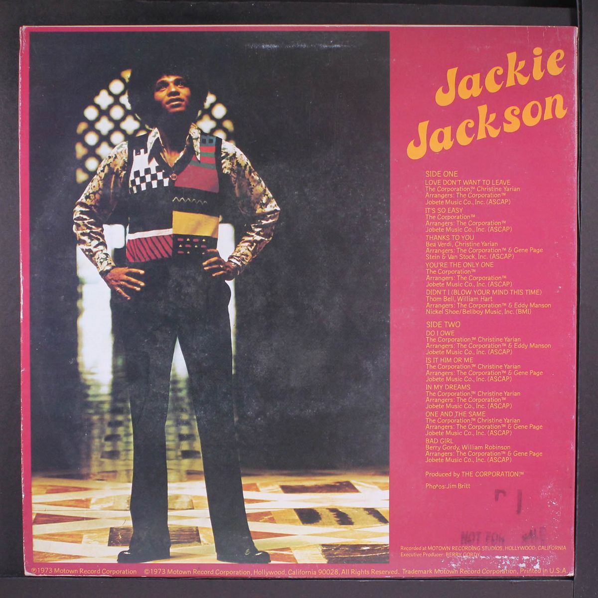 jackie jackson by JACKIE JACKSON