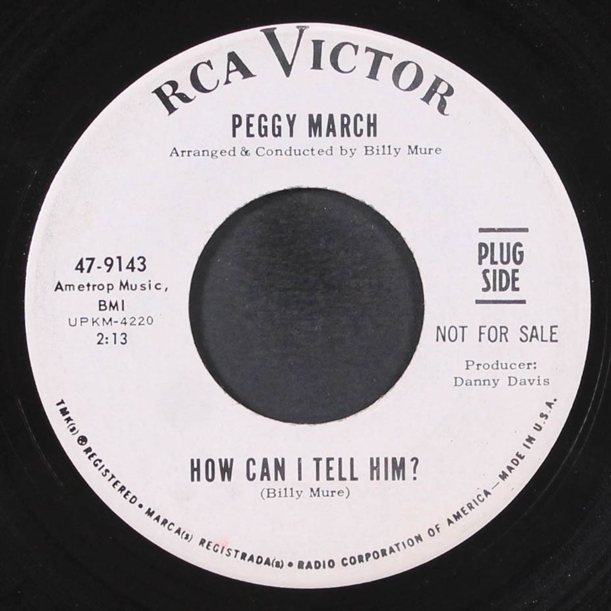 how can i tell him? by PEGGY MARCH