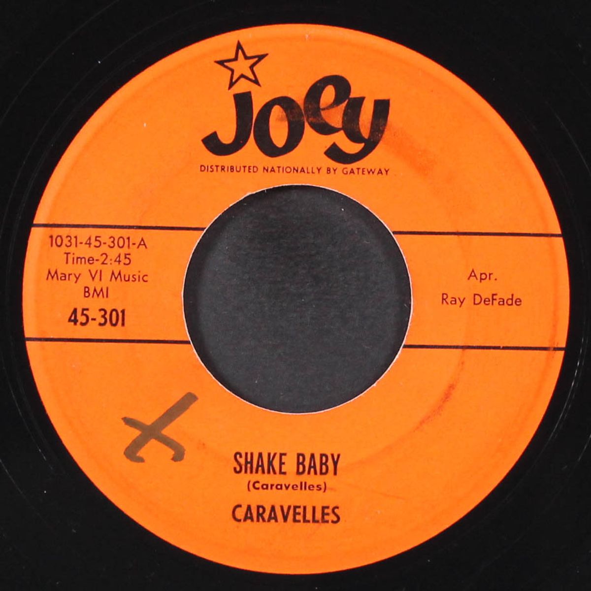 fallin' for you / shake baby by CARAVELLES