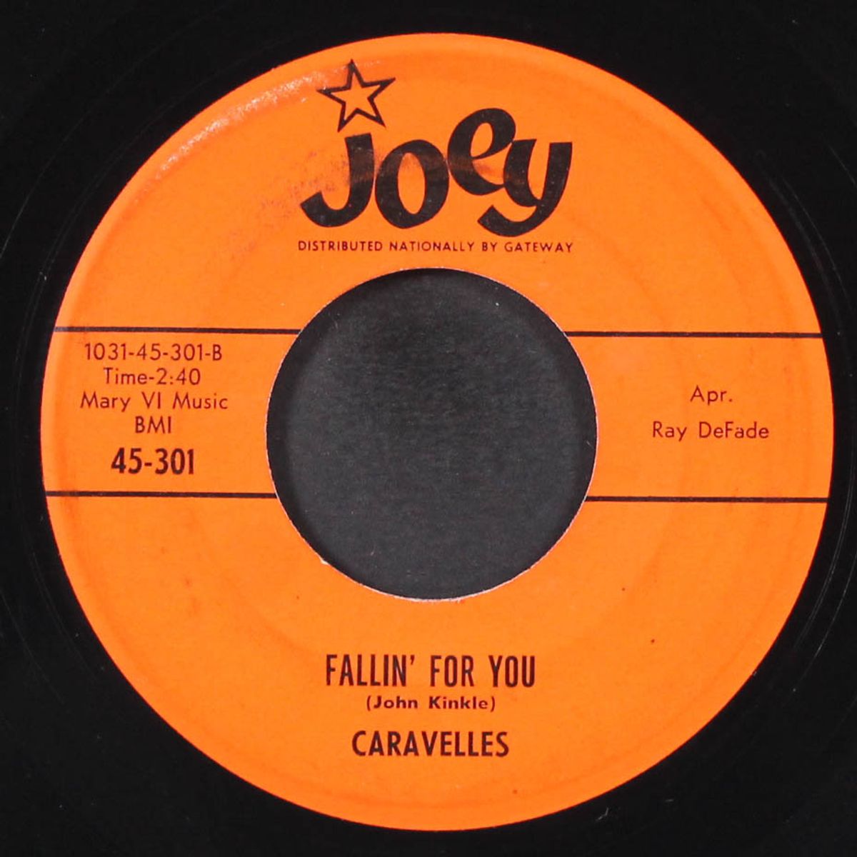 fallin' for you / shake baby by CARAVELLES