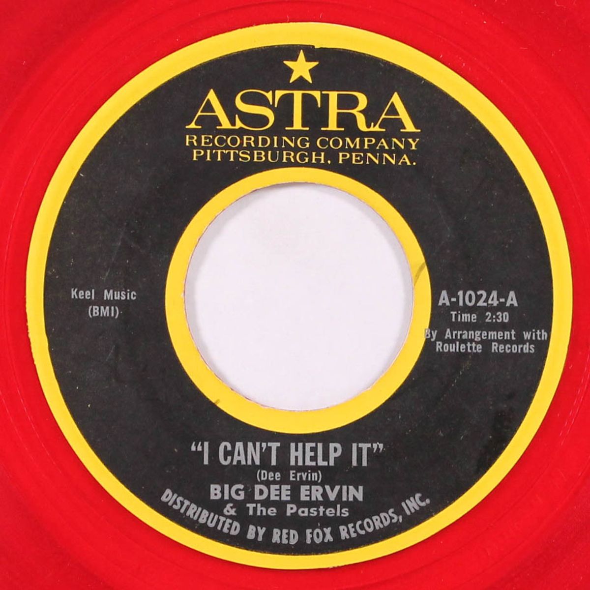 i can't help it / my one and only dream by BIG DEE ERVIN & PASTELS