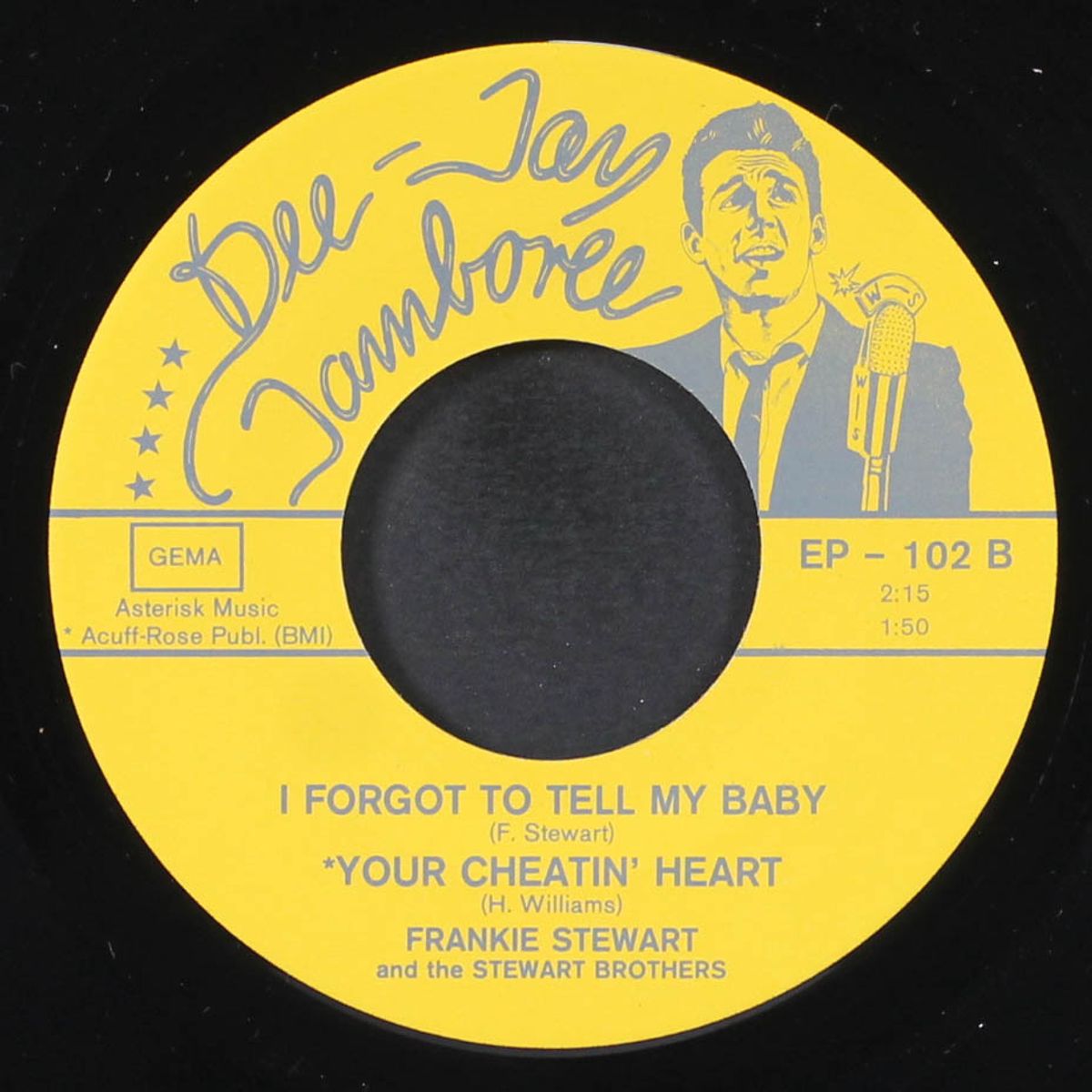 that long black train / i forgot to tell my baby / your cheatin' heart by FRANKIE STEWART