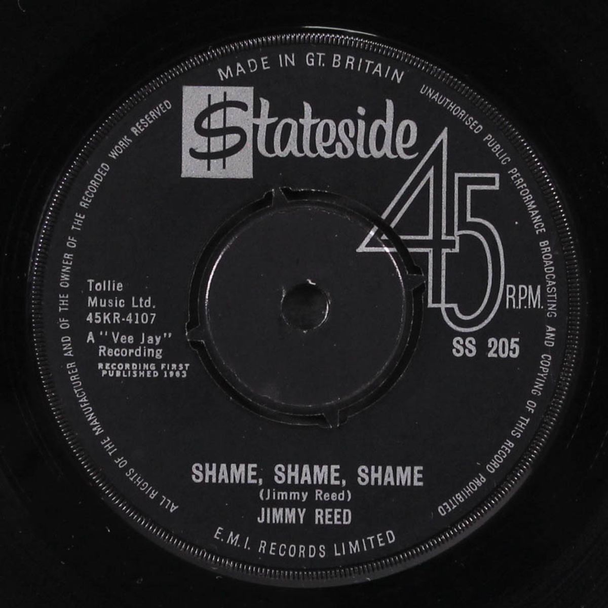 let's get together / shame, shame, shame by JIMMY REED