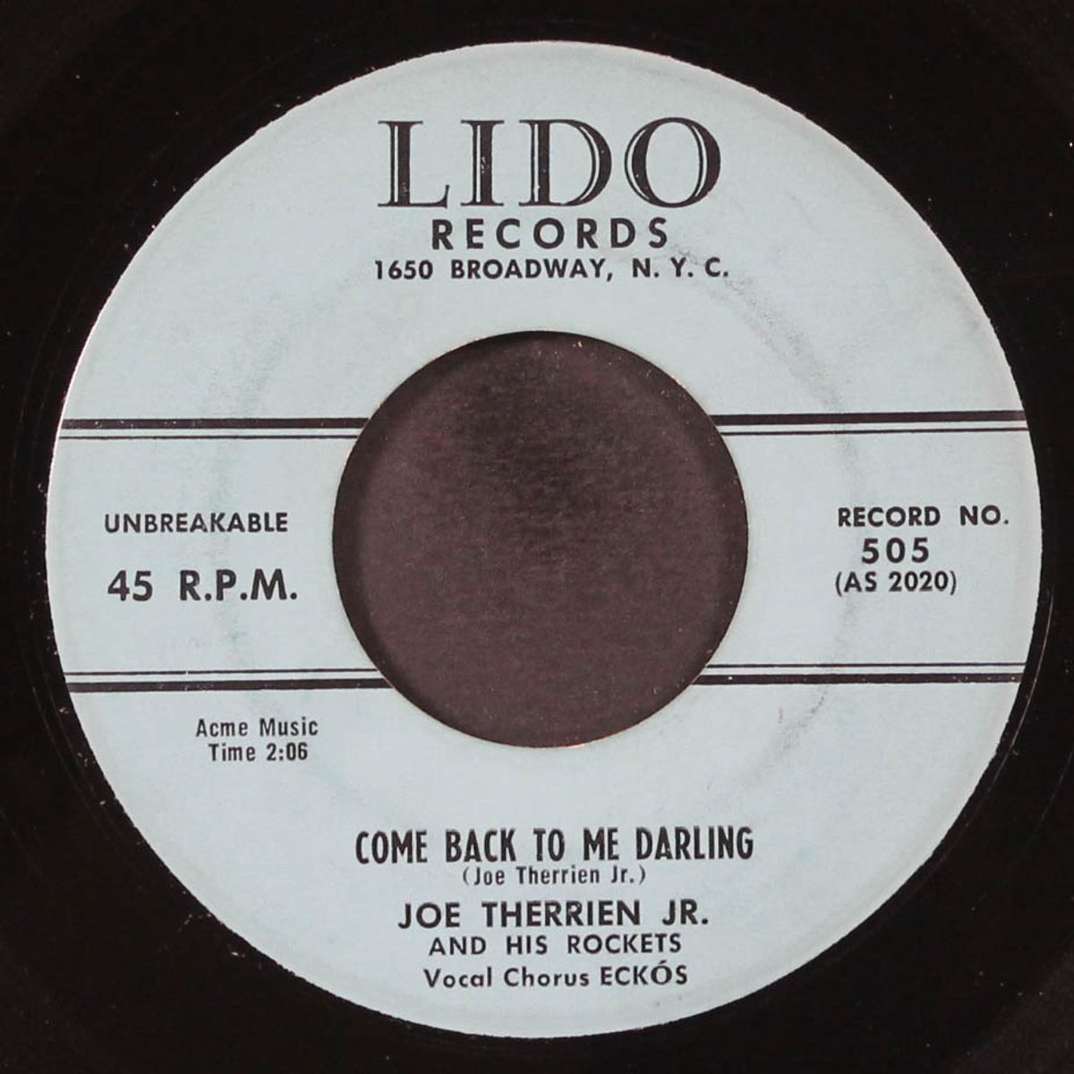 hey babe, let's go downtown / come back to me darling by JOE THERRIEN, JR.