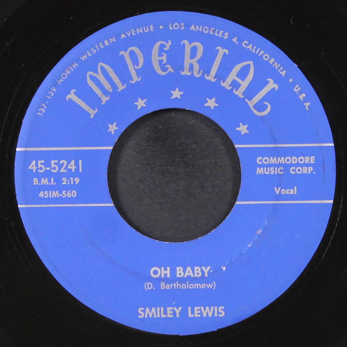 caldonia's party / oh baby by SMILEY LEWIS