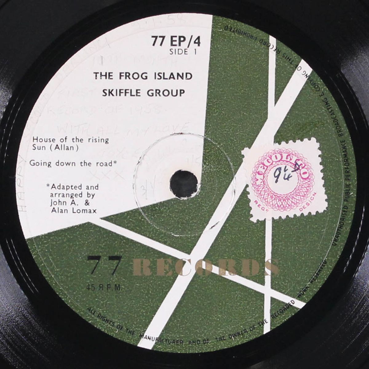 the frog island skiffle group by FROG ISLAND SKIFFLE GROUP