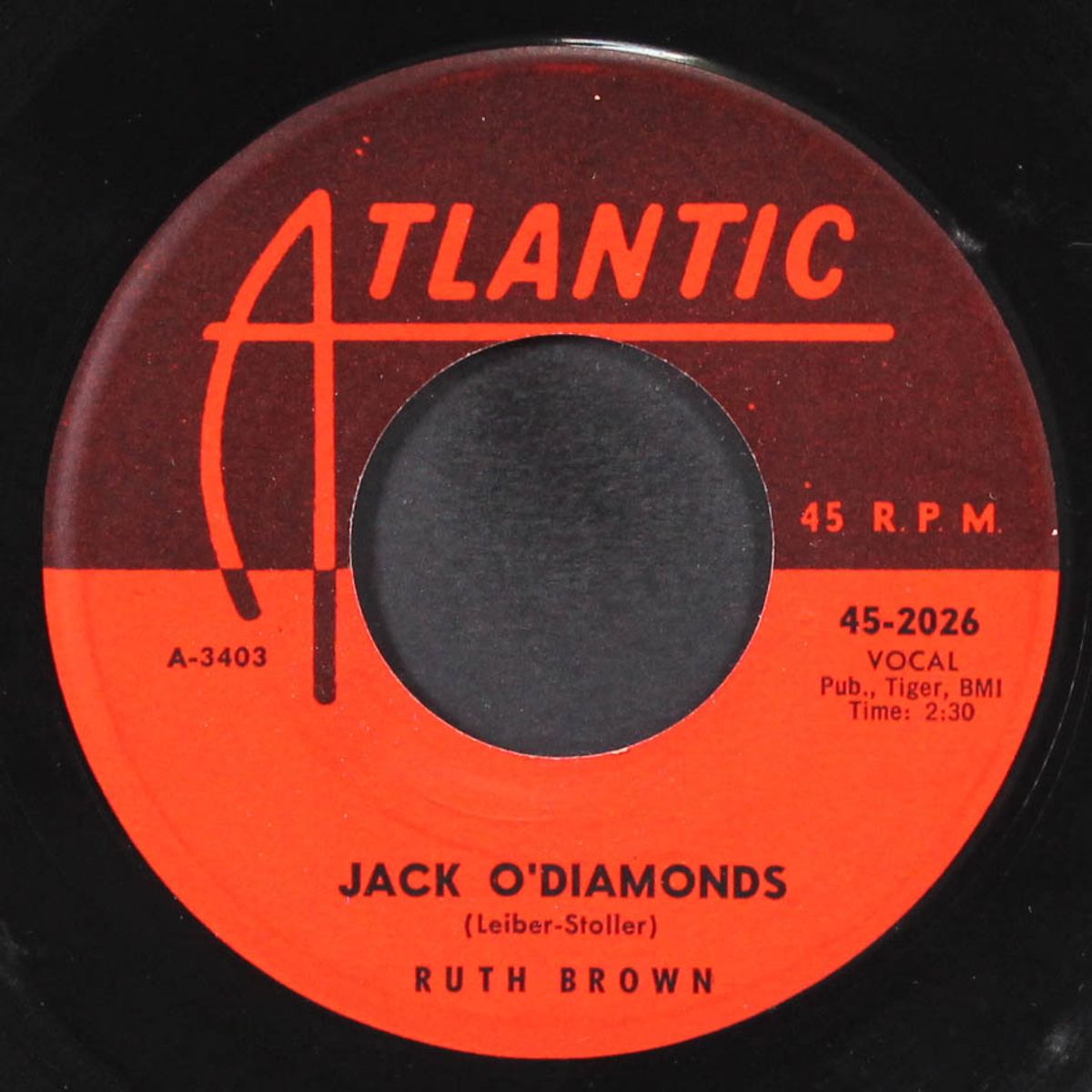 jack o'diamonds / i can't hear a word you say by RUTH BROWN