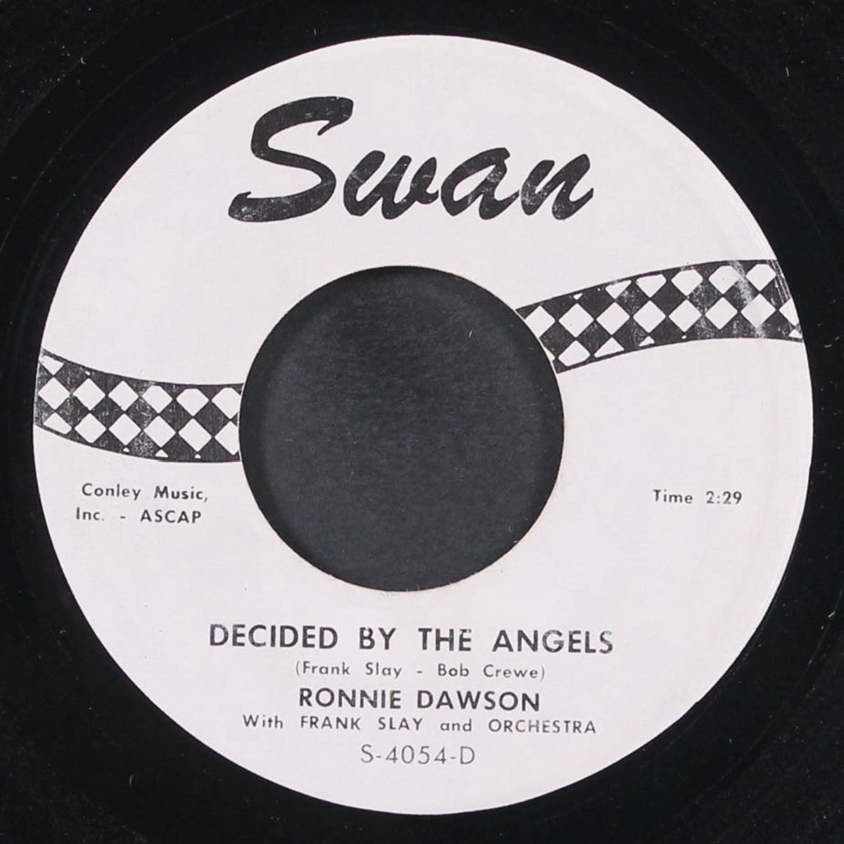 decided by the angels / summer's comin' by RONNIE DAWSON