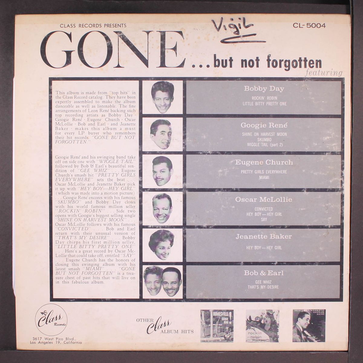 gone...but not forgotten! by VARIOUS