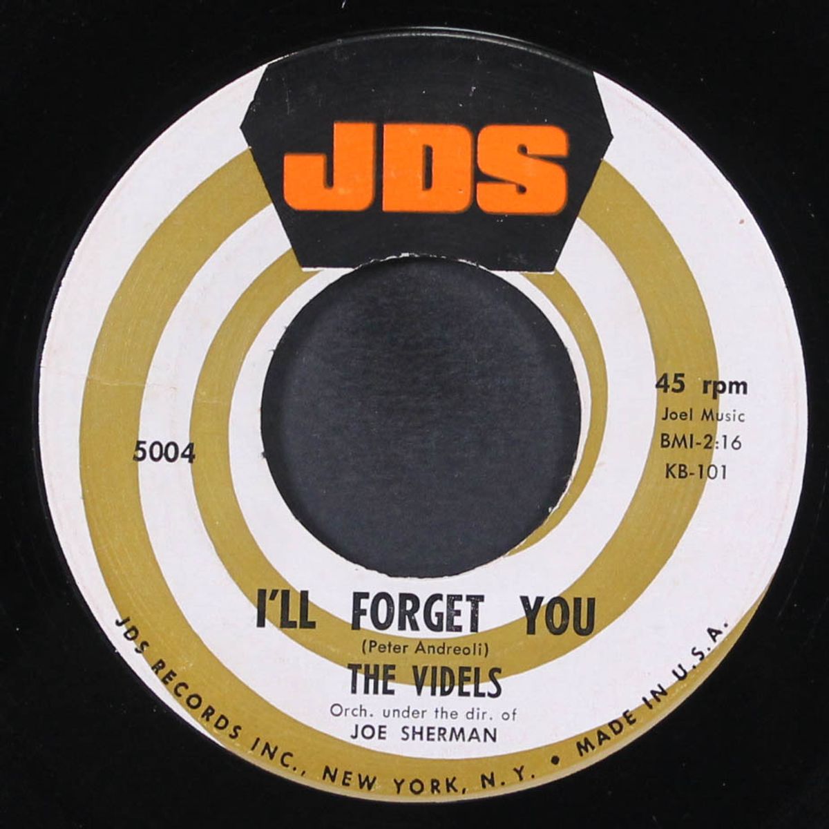 mister lonely / i'll forget you by VIDELS
