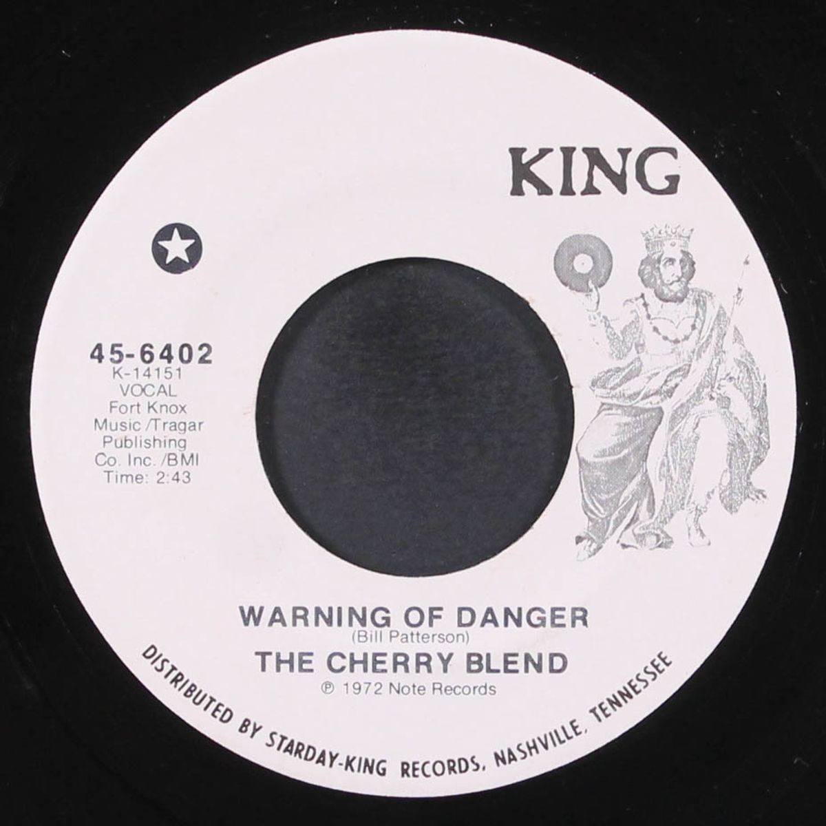 warning of danger / love is gone by CHERRY BLEND