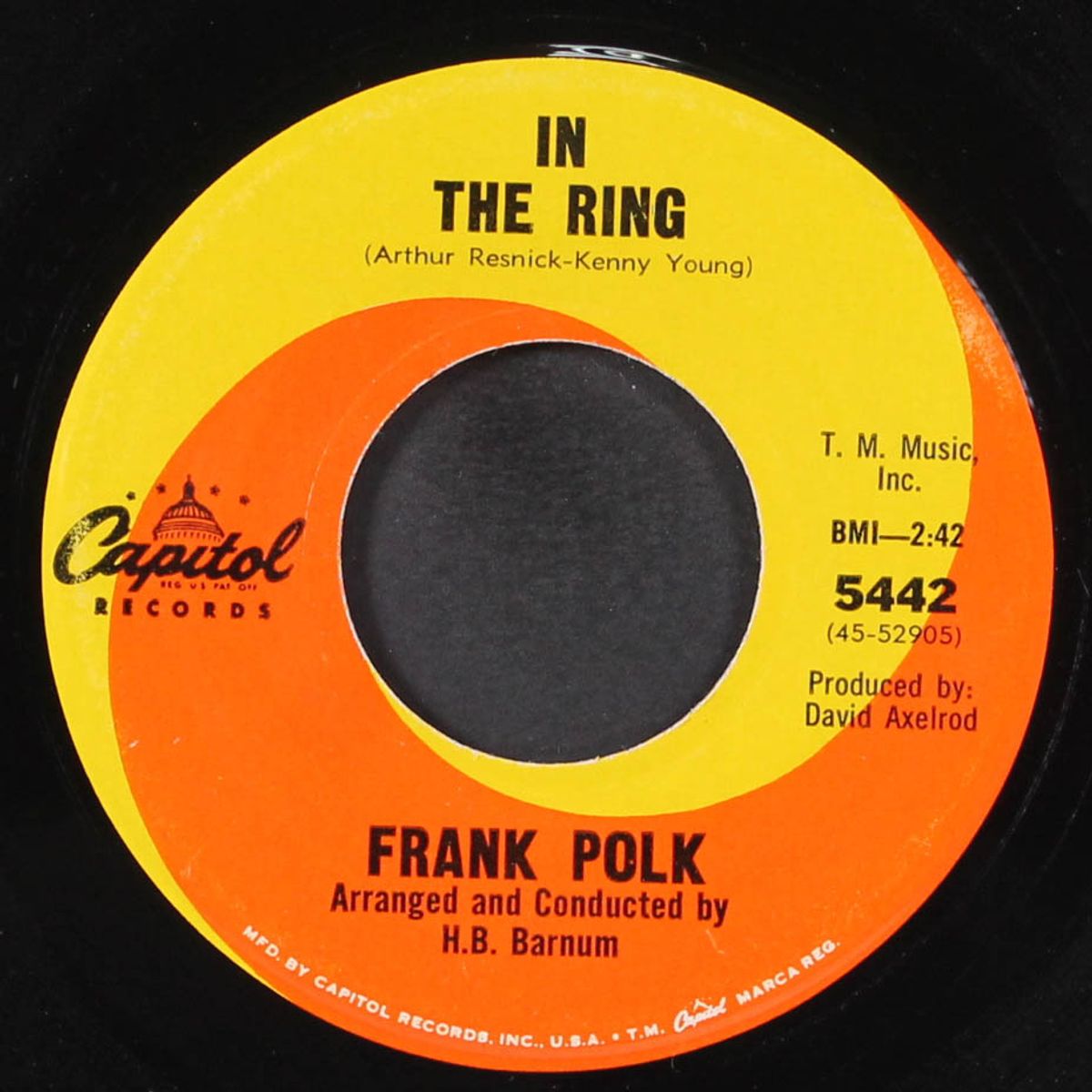 crack up laughing / in the ring by FRANK POLK
