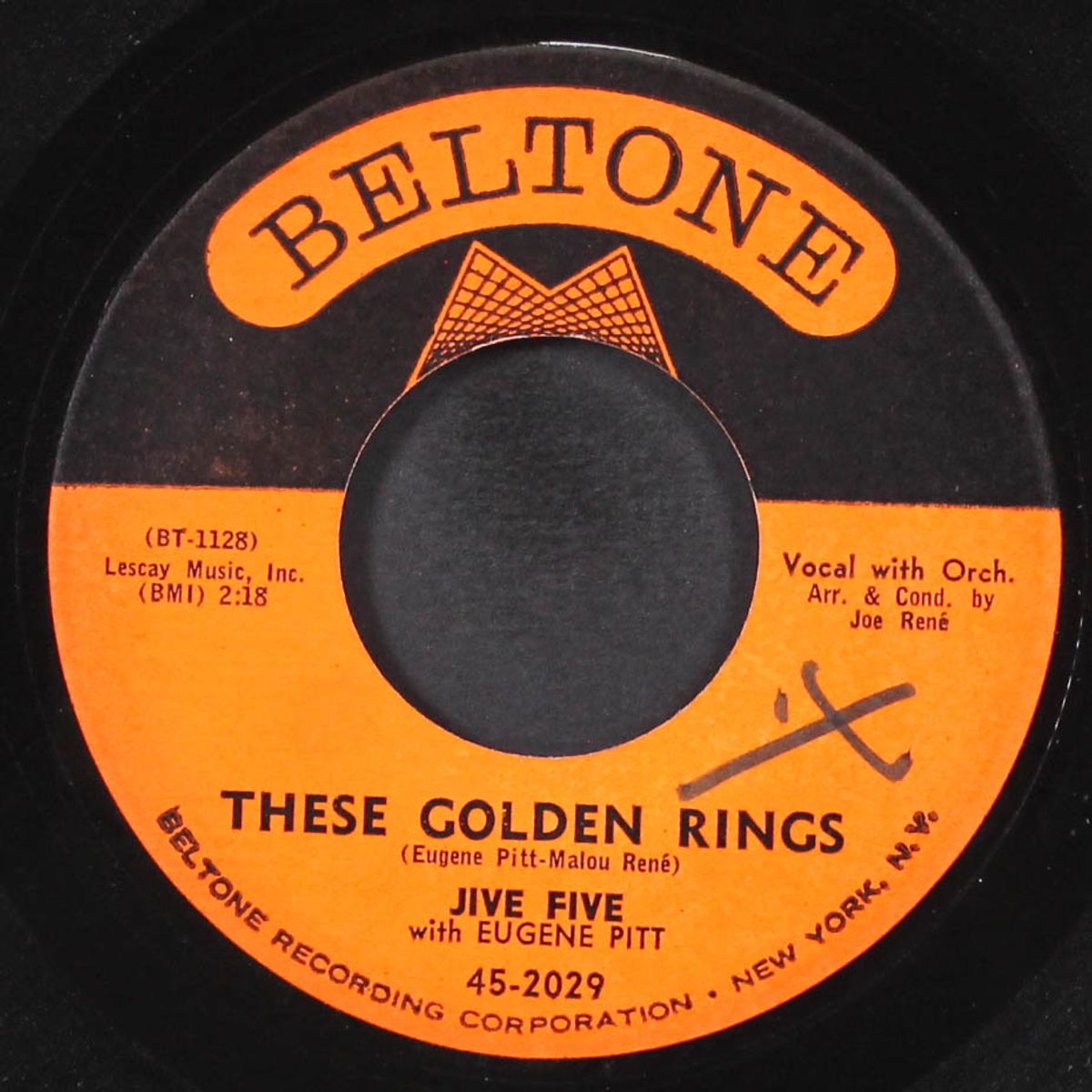 these golden rings / do you hear wedding bells by JIVE FIVE